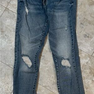 Maurices High-Rise Blue Denim Jeans